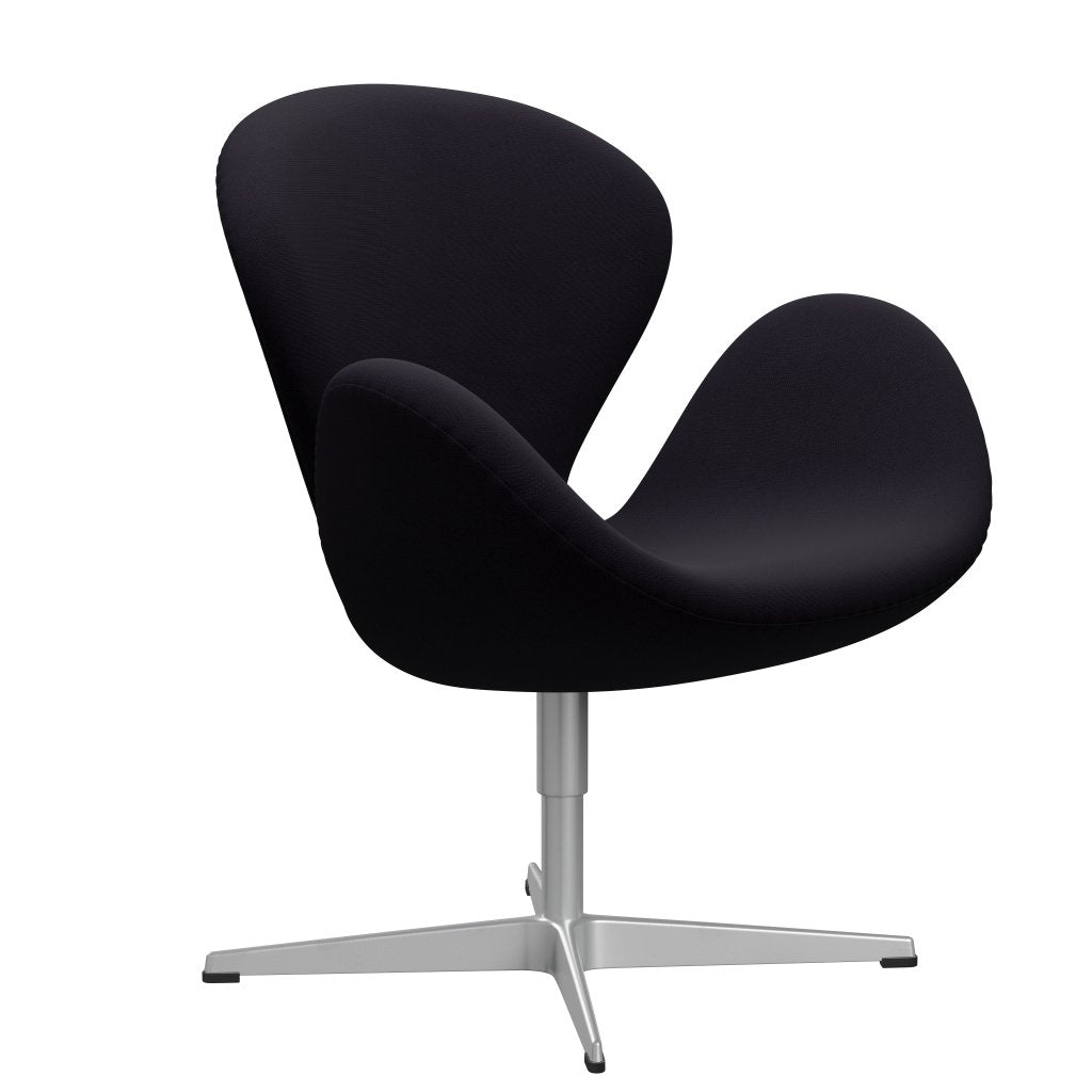 Fritz Hansen Swan Lounge Chair, Silver Grey/Fame Bordeaux (64055)