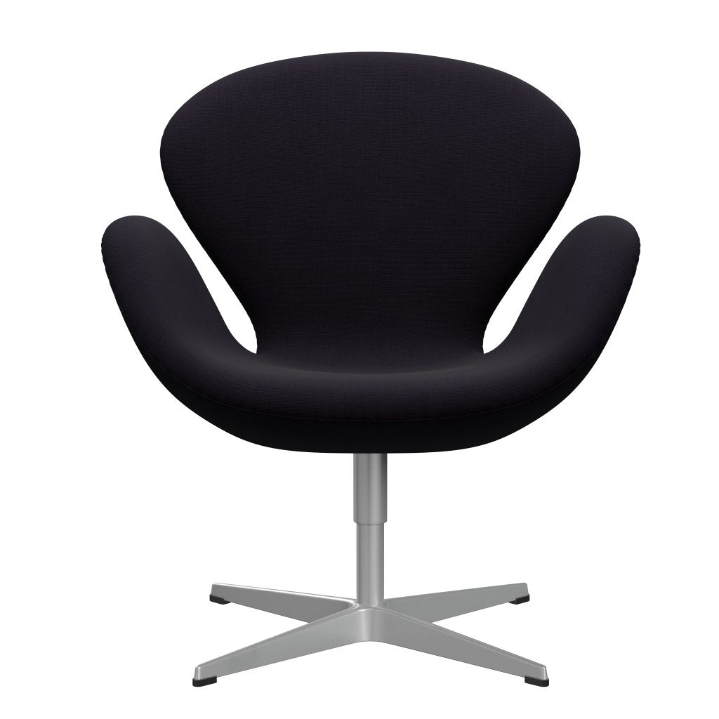 Fritz Hansen Swan Lounge Fotela, Srebrny Gray/Fame Bordeaux (64055)