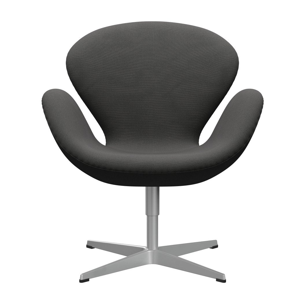 Fritz Hansen Swan Lounge Chair, Silver Grey/Fame Dark Grey