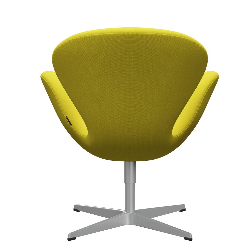 Fritz Hansen Swan Lounge Chair, Silver Grey/Fame Yellow