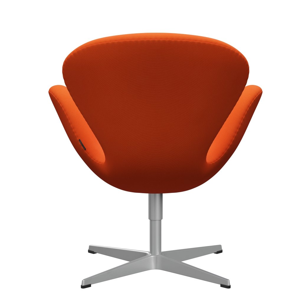 Fritz Hansen Swan Lounge, srebrny szary/sławę Orange (63016)