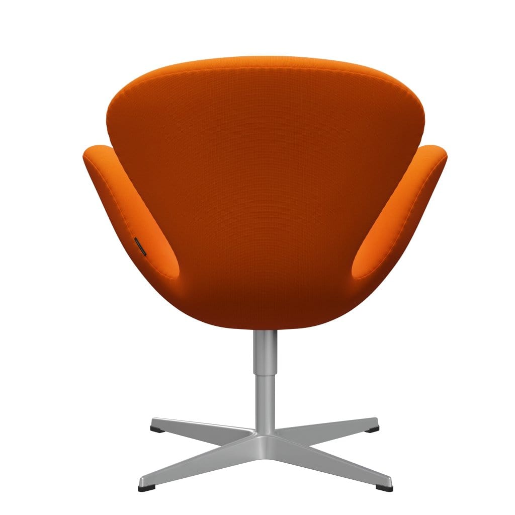 Fritz Hansen Swan Lounge, srebrny szary/sławę Orange (63077)