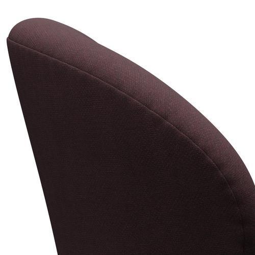 FRITZ HANSEN SWAN SALOUNGE, Srebrny Gray/Fiord Burgundy