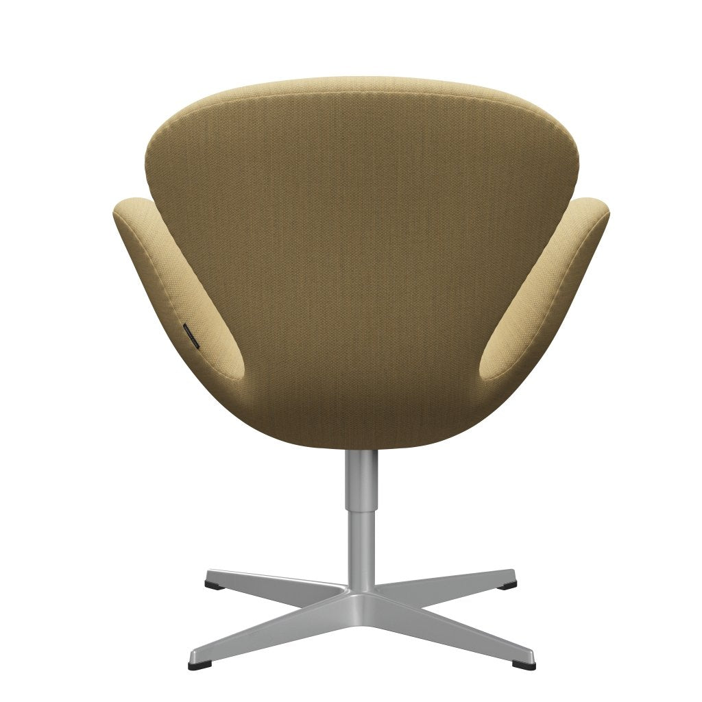 FRITZ HANSEN SWAN SALOUNGE, Srebrny Gray/Fiord Fine Yellow