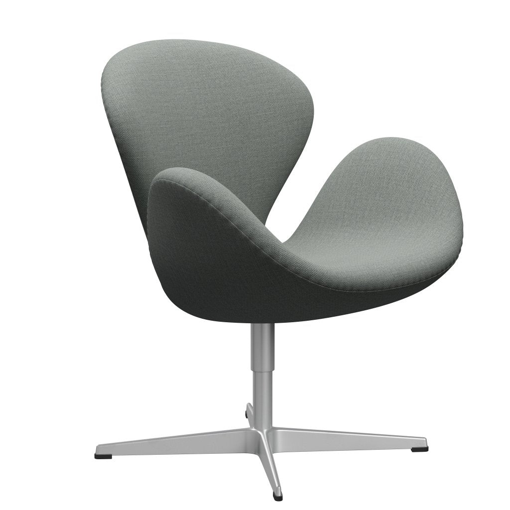 Fritz Hansen Swan Sallo -Lounge, srebrny szary/fiord medium szary