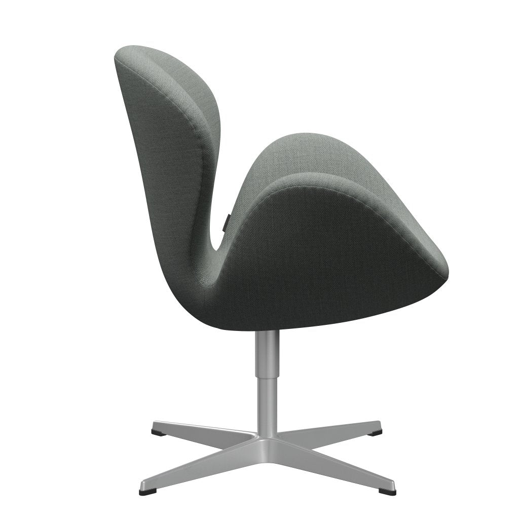 Fritz Hansen Swan Sallo -Lounge, srebrny szary/fiord medium szary