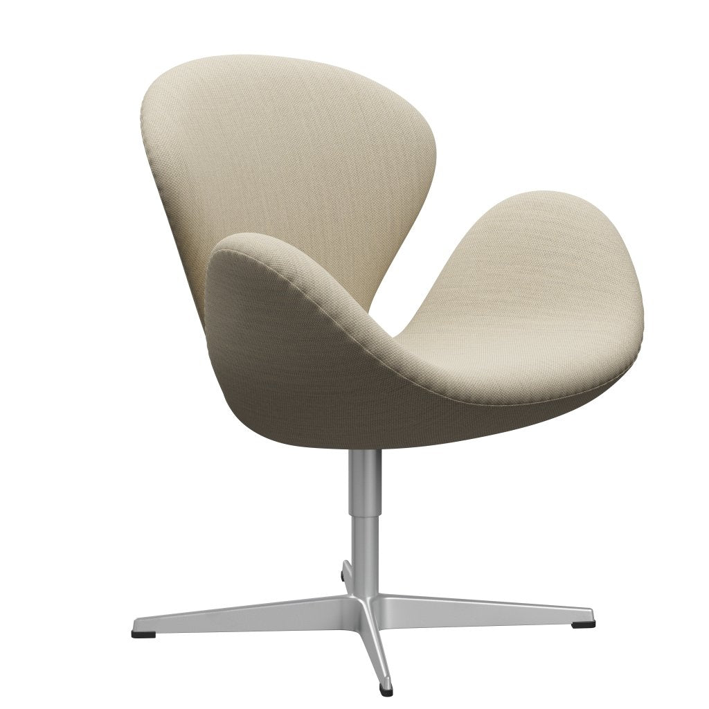 FRITZ HANSEN SWAN SALOUNGE, Srebrny Grey/Fiord Natural Sand