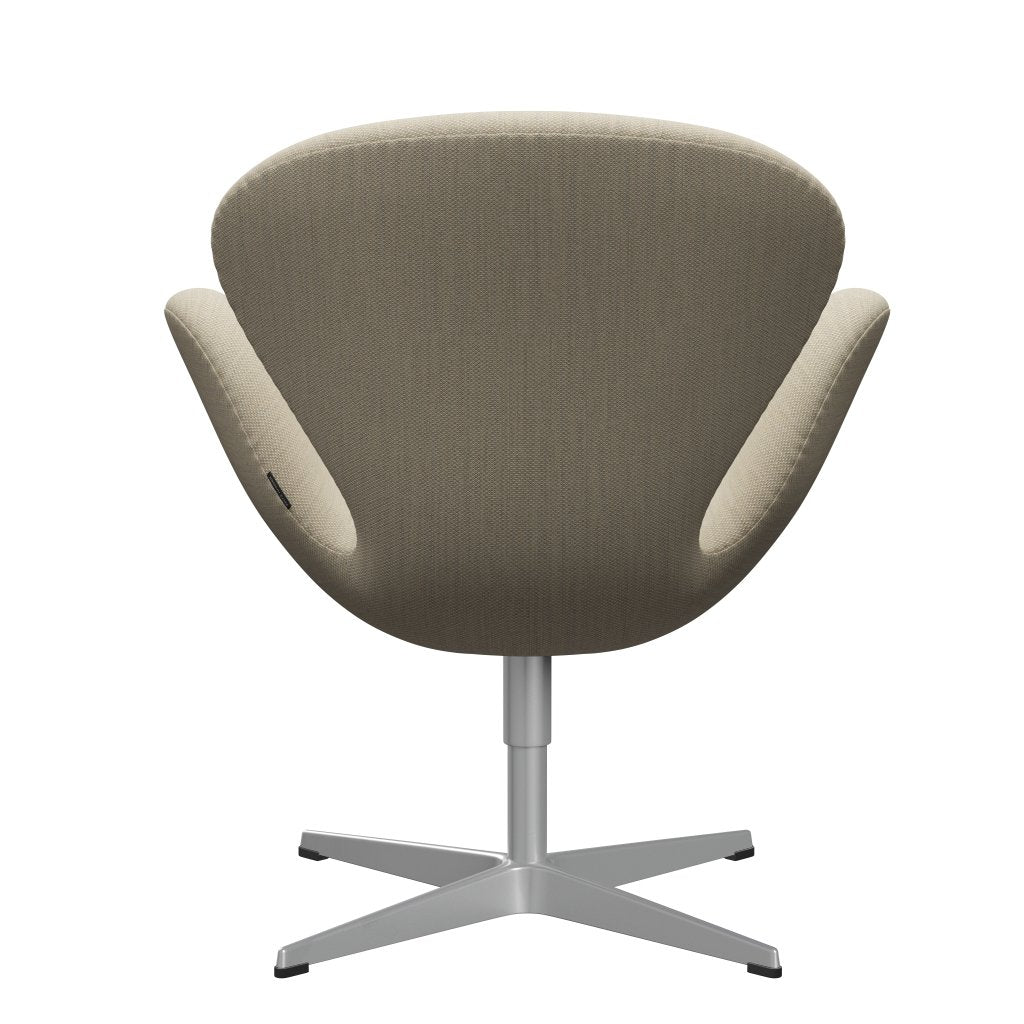 FRITZ HANSEN SWAN SALOUNGE, Srebrny Grey/Fiord Natural Sand