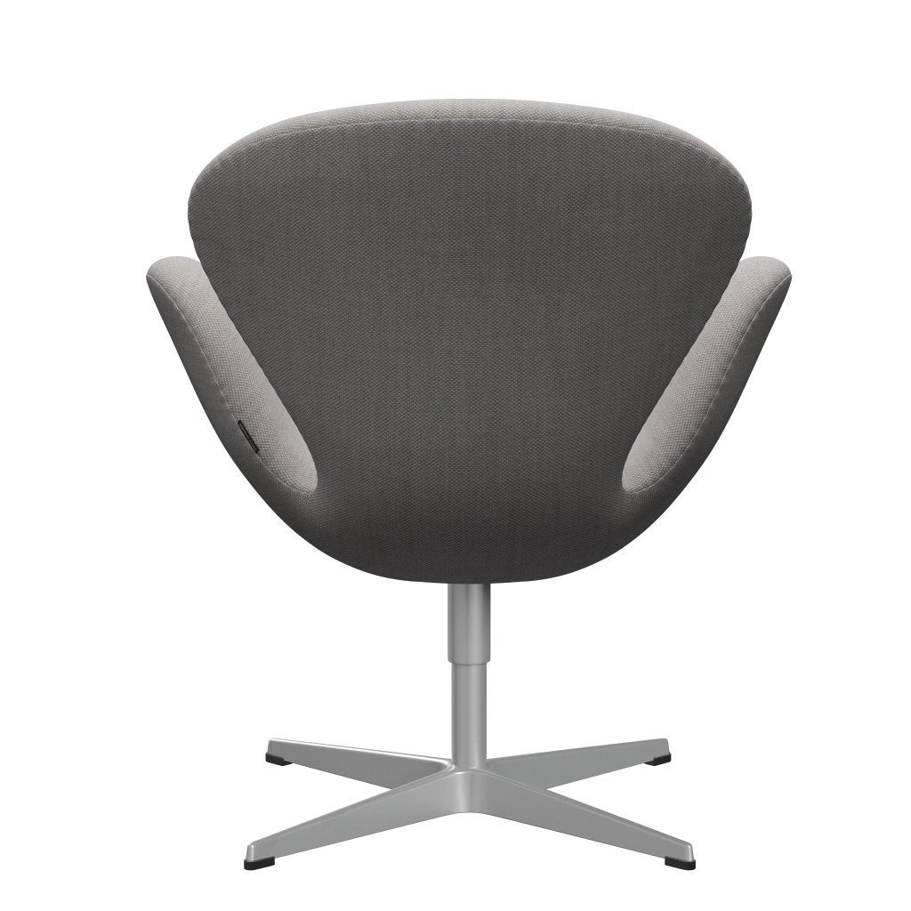 Fritz Hansen Swan Lounge Chair, Silver Grey/Fiord Stone/Stone