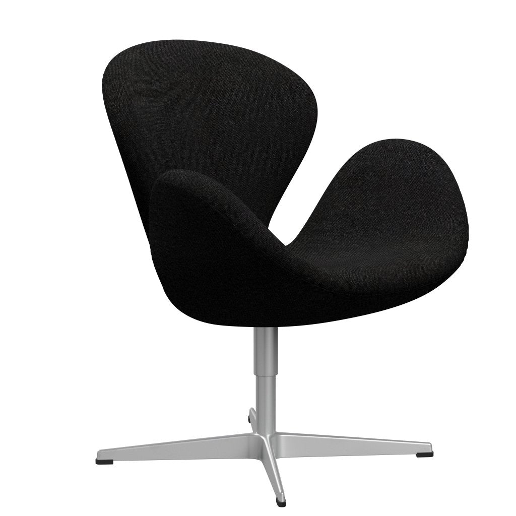 FRITZ HANSEN SWAN SALOUNGE, Srebrny Grey/Hallingdal Węgiel drzewny