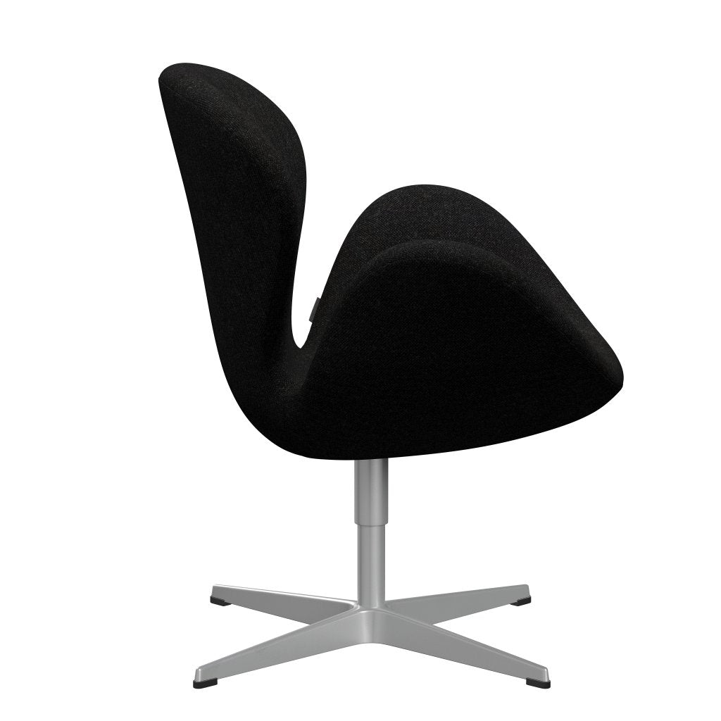 FRITZ HANSEN SWAN SALOUNGE, Srebrny Grey/Hallingdal Węgiel drzewny