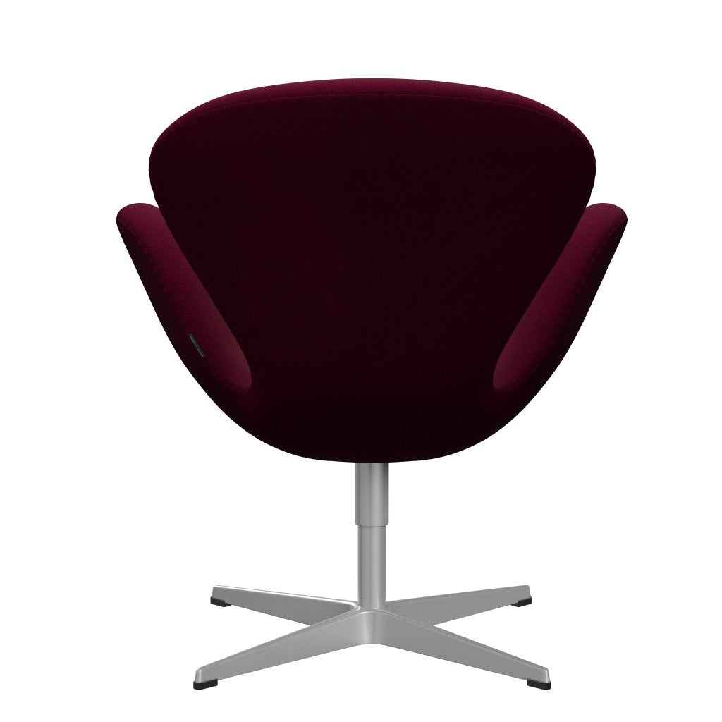 FRITZ HANSEN SWAN SALOUNGE, Srebrny Gray/Hallingdal Pink Dark