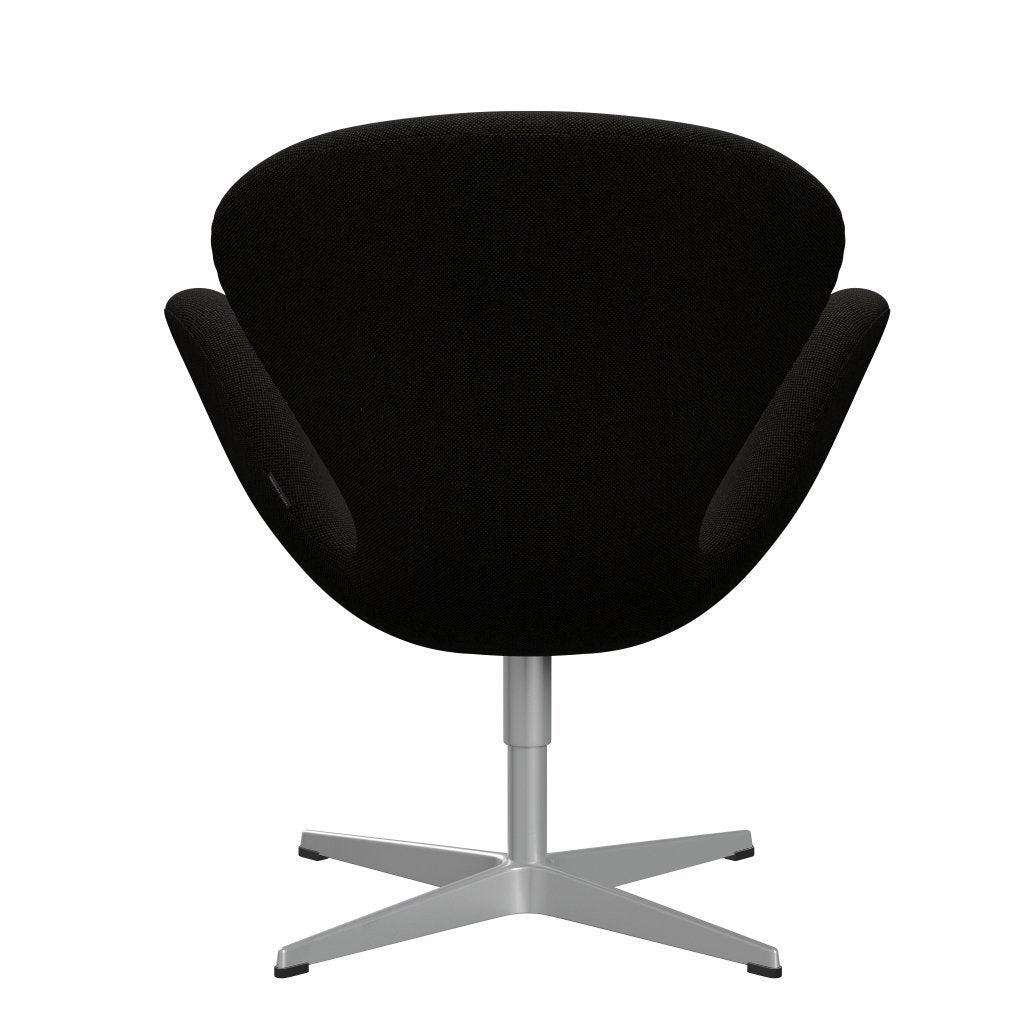 Fritz Hansen Swan Lounge Chair, Silver Grey/Hallingdal Black/Grey (173)