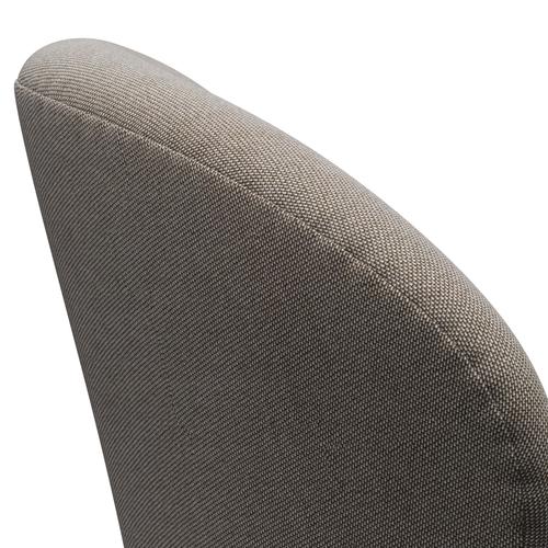 Fritz Hansen Swan Lounge, srebrny szary/rime khaki/biały