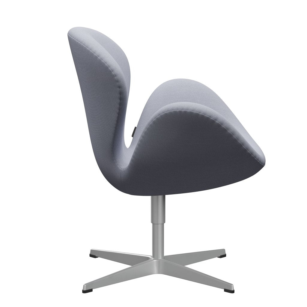 Fritz Hansen Swan Lounge Chair, Silver Grey/Steelcut Mouse Grey