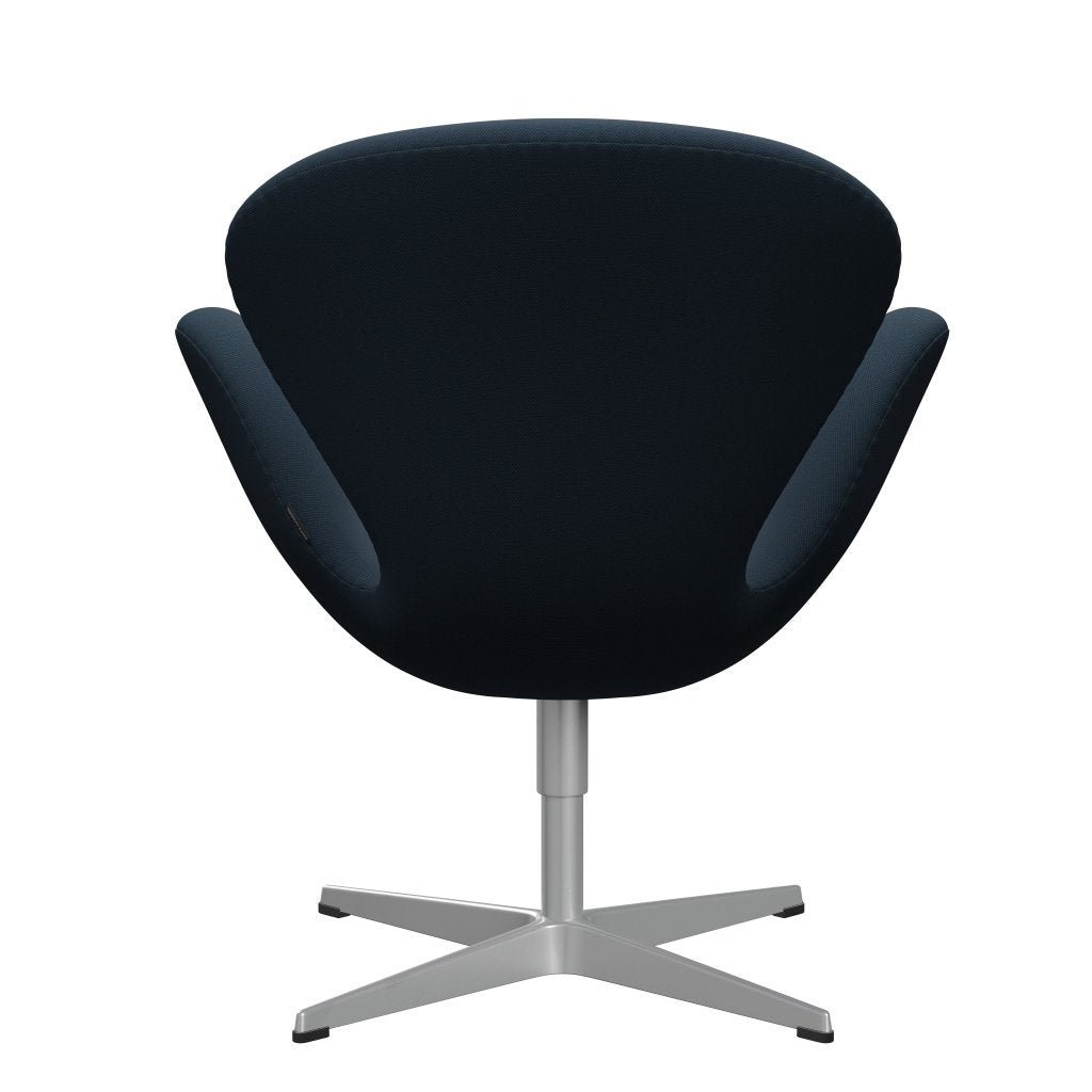 FRITZ HANSEN SWAN SALOUNGE, Srebrny Gray/Steelcut granatowy