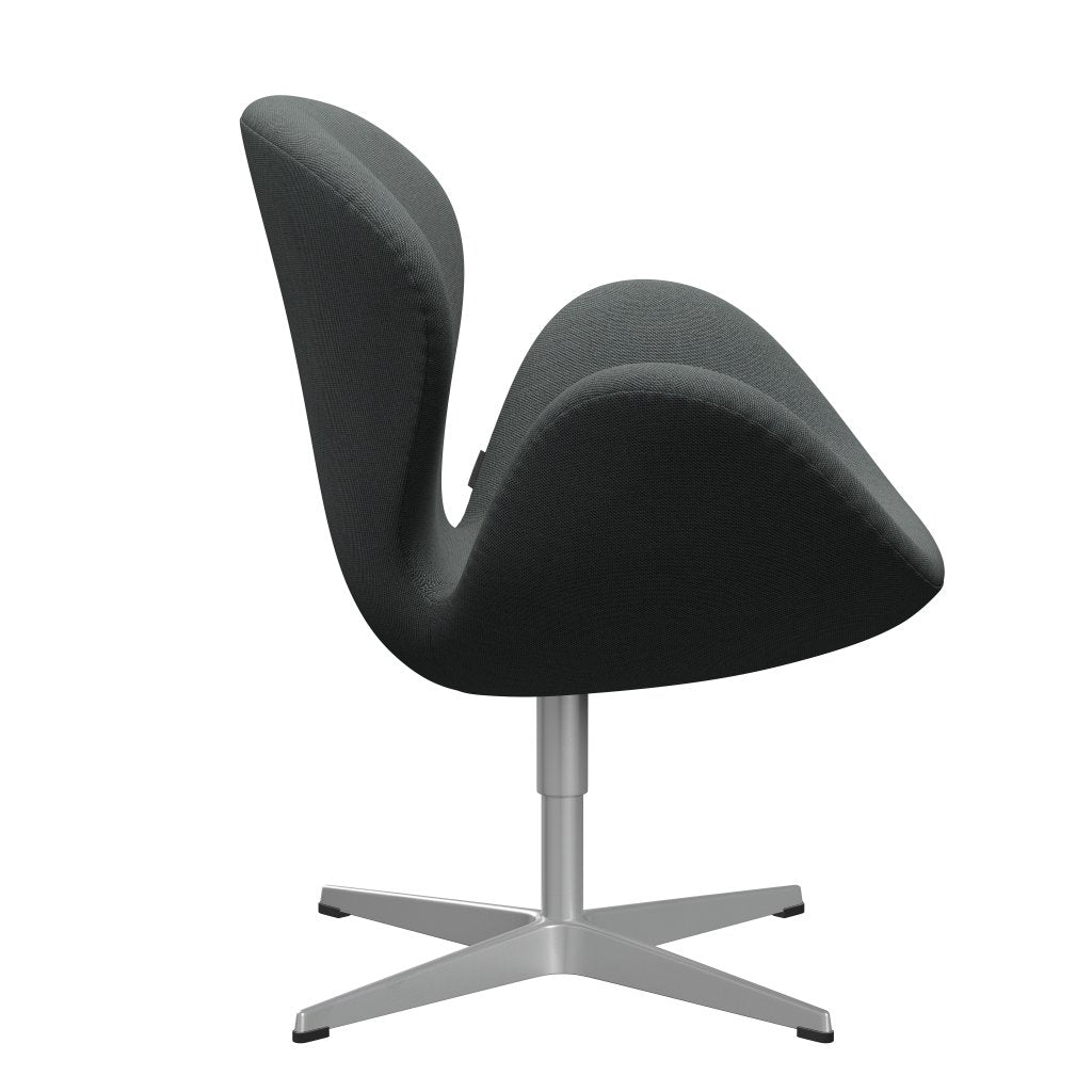 FRITZ HANSEN SWAN SALOUNGE, Srebrny Grey/Steelcut Trio Węgiel