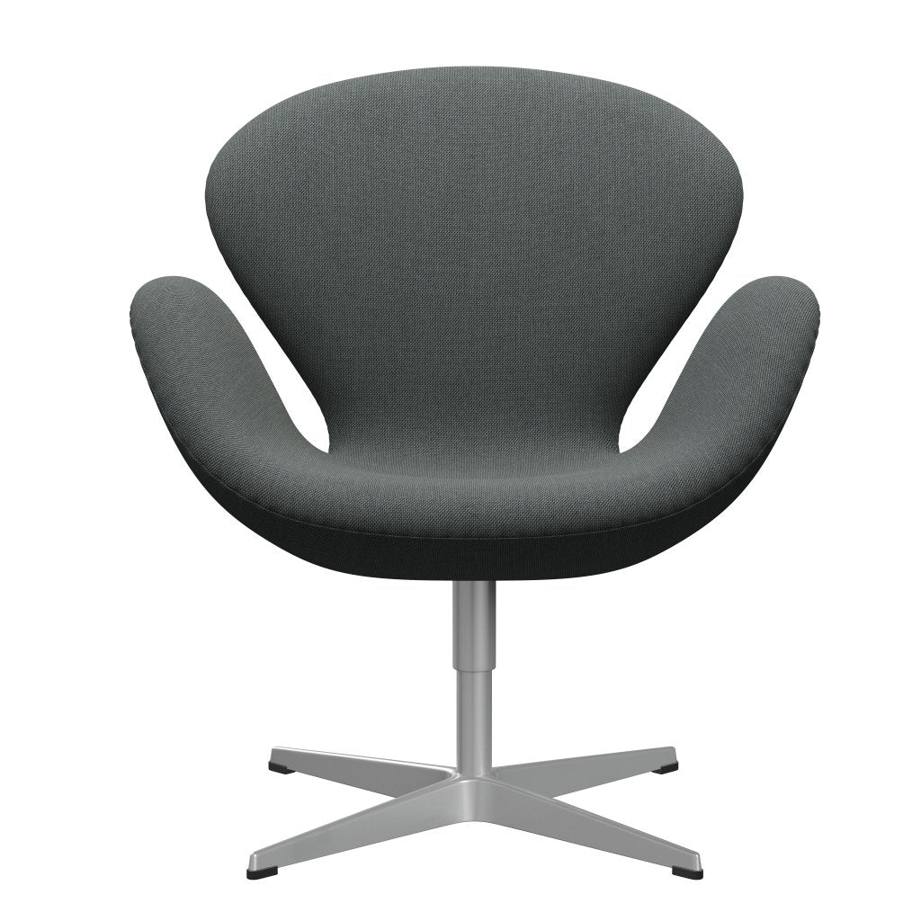 FRITZ HANSEN SWAN SALOUNGE, Srebrny Grey/Steelcut Trio Węgiel