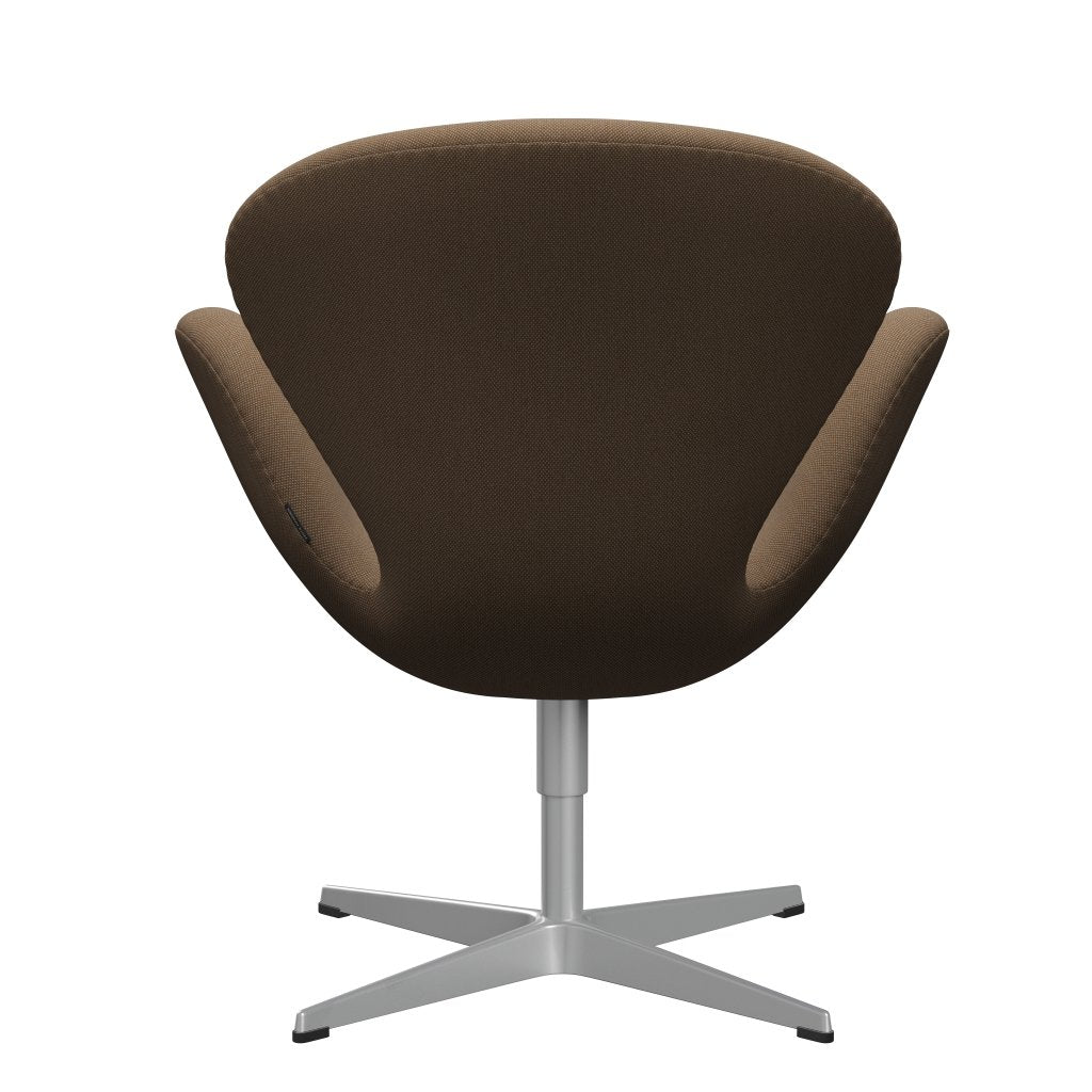 FRITZ HANSEN SWAN SALOUNGE, Srebrny Grey/Steelcut Trio Military Green