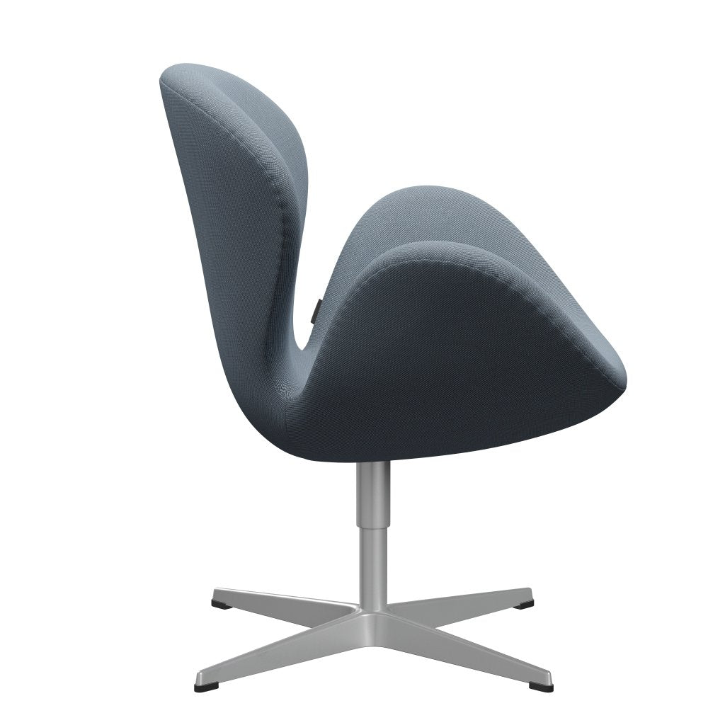 FRITZ HANSEN SWAN SALOUNGE, Srebrny szary/stalcut trio pastelowy