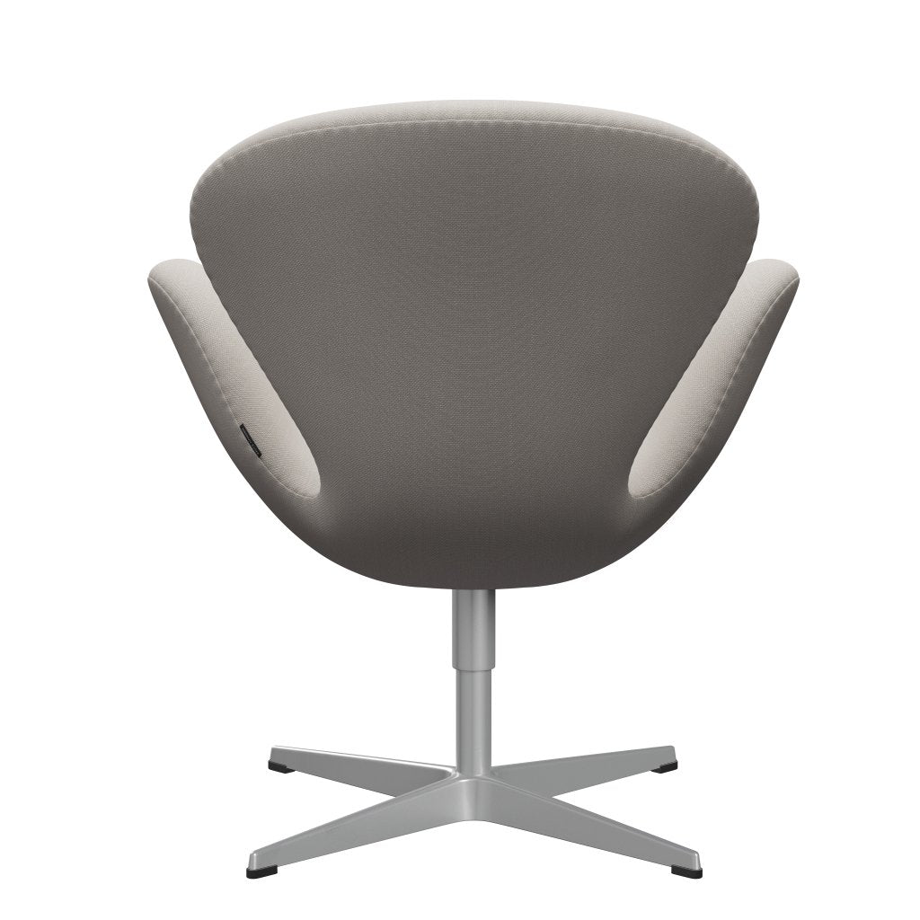 FRITZ HANSEN SWAN SALOUNGE, Srebrny Grey/Steelcut Wool White