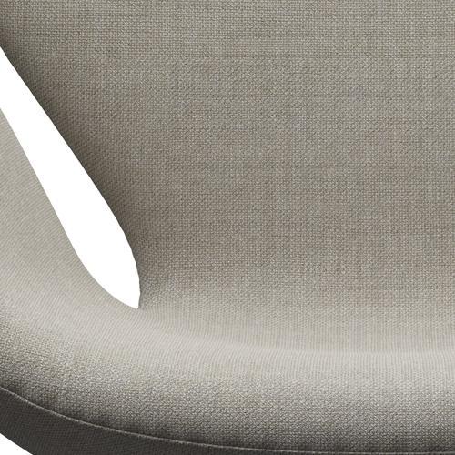 Fritz Hansen Swan Lounge Chair, Silver Grey/Sunniva Beige