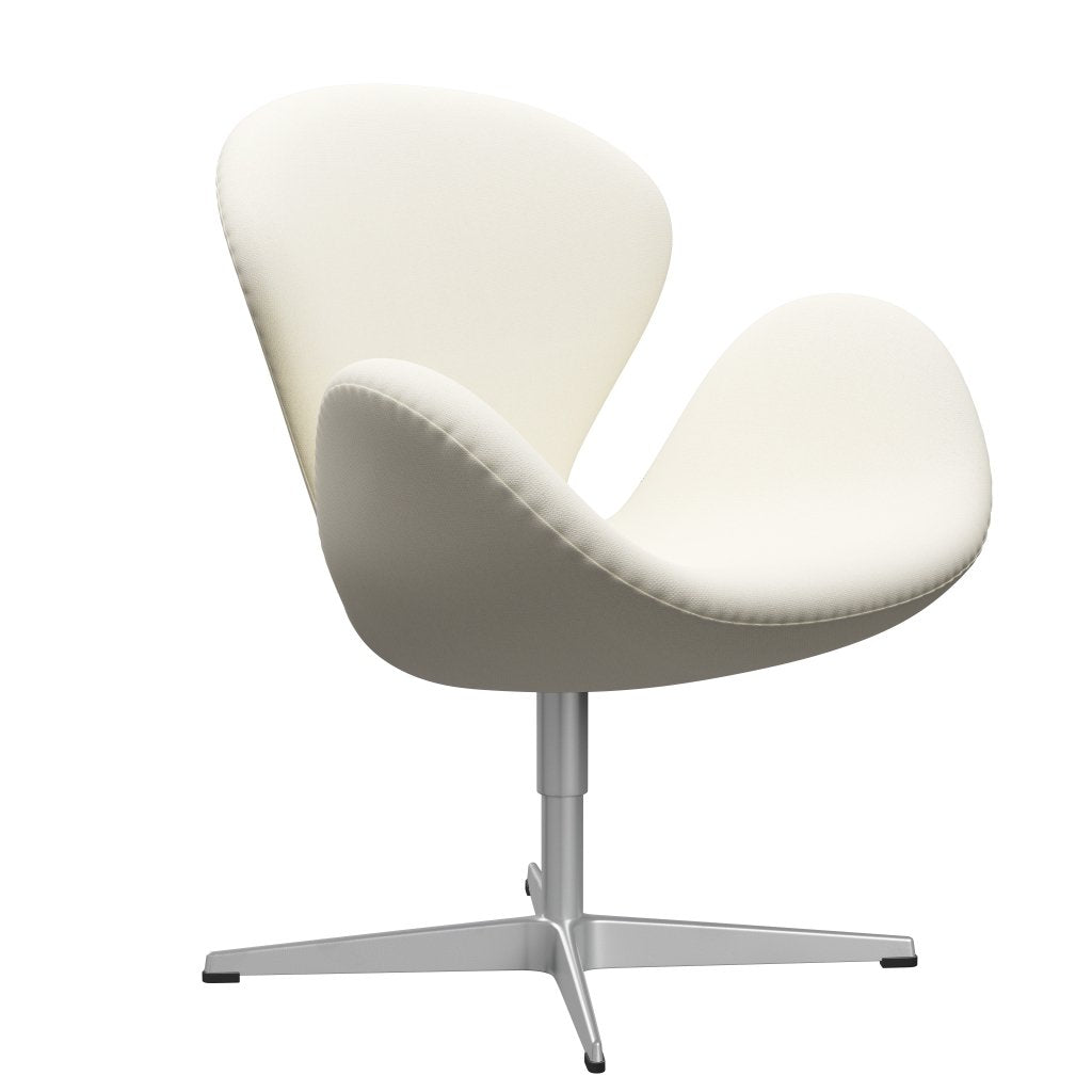 Fritz Hansen Swan Lounge Chair, Silver Grey/Sunniva Crème