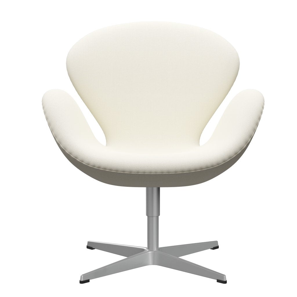 FRITZ HANSEN SWAN SALOUNGE, srebrny szary/sunniva crème