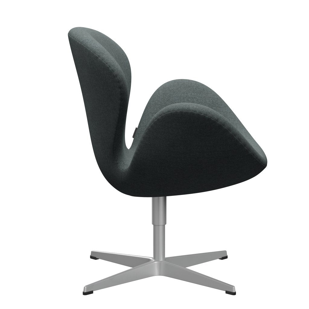 FRITZ HANSEN SWAN SALOUNGE, Srebrny Grey/Sunniva Steel Grey