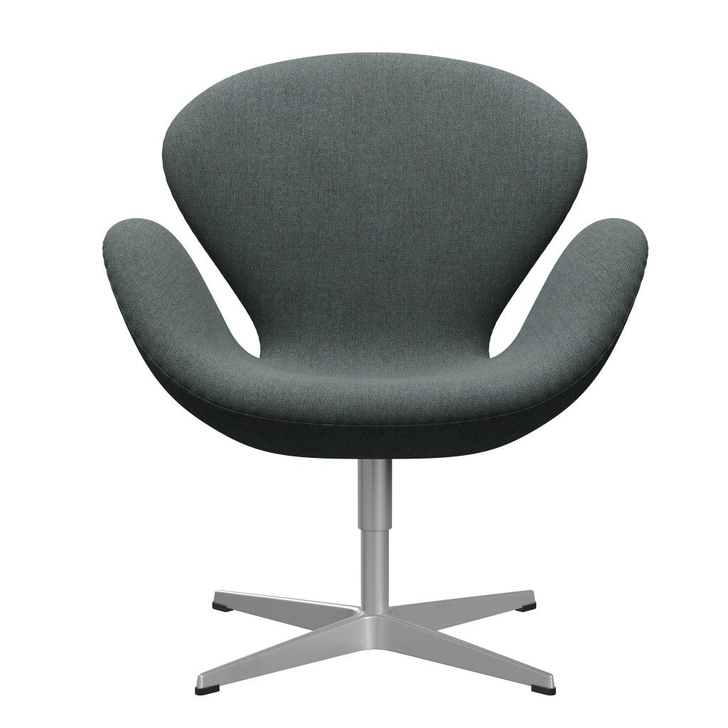 FRITZ HANSEN SWAN SALOUNGE, Srebrny Grey/Sunniva Steel Grey