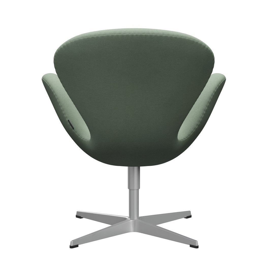 FRITZ HANSEN SWAN SALOUNGE, Srebrny Grey/Tonus Mint Green