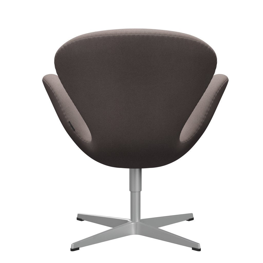 Fritz Hansen Swan Lounge Chair, Silver Grey/Tonus Dusty Sand