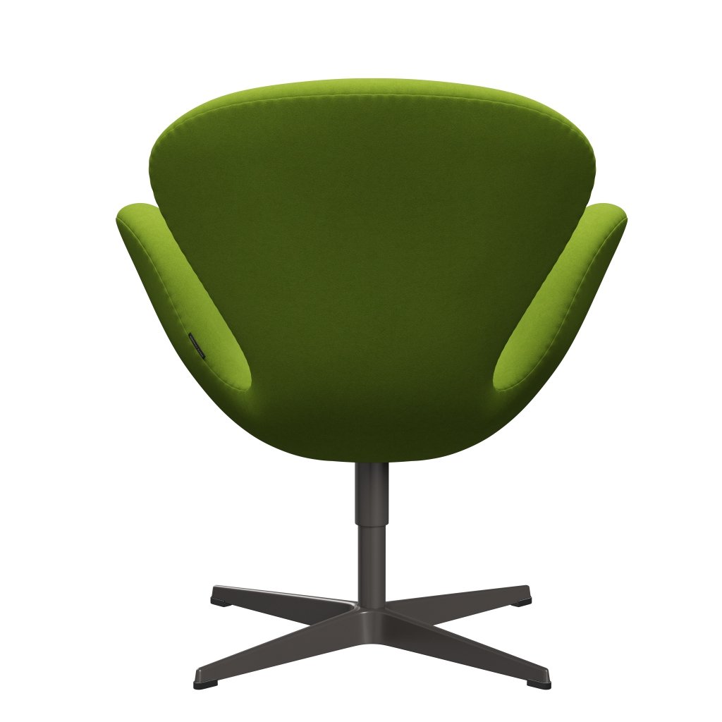 Fritz Hansen Swan Lounge krzesło, ciepły grafit/Comfort Green (68011)