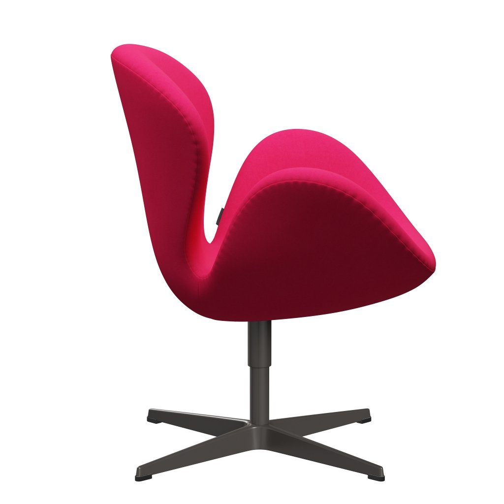 Fritz Hansen Swan Lounge Chair, Warm Graphite/Comfort Pink