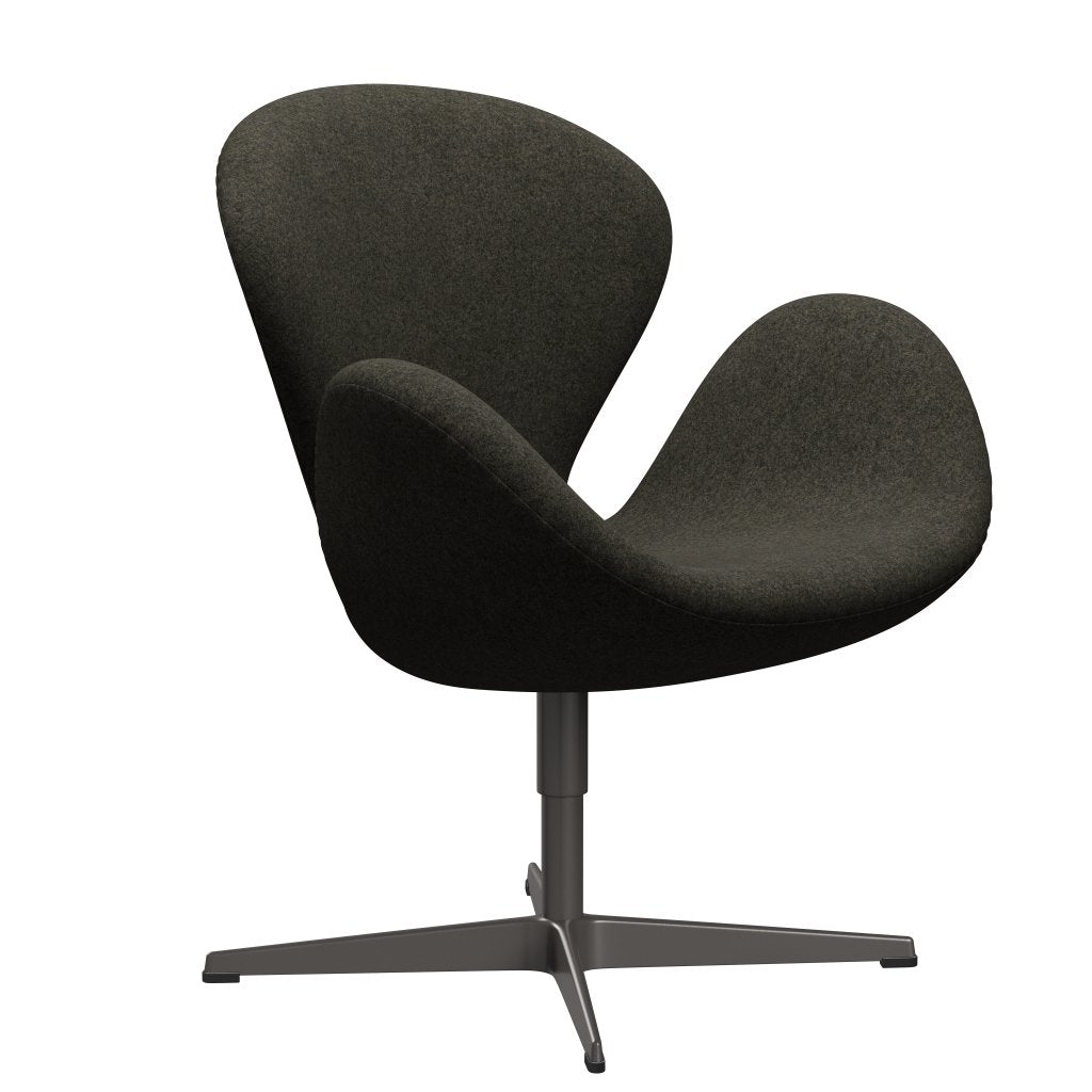 Fritz Hansen Swan Frea, ciepły grafit/Divina Melange Grey Brown