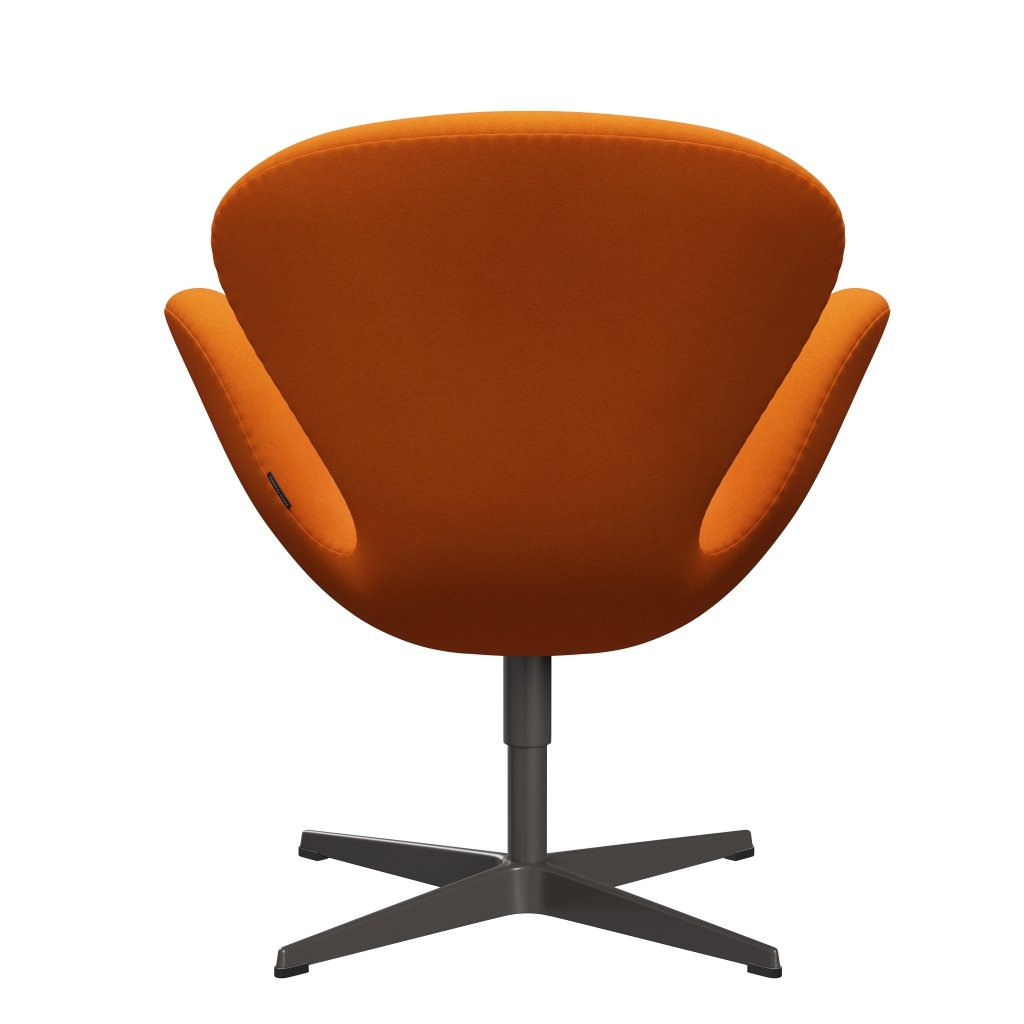 Fritz Hansen Swan Lounge Frea, ciepły grafit/Divina Orange (444)