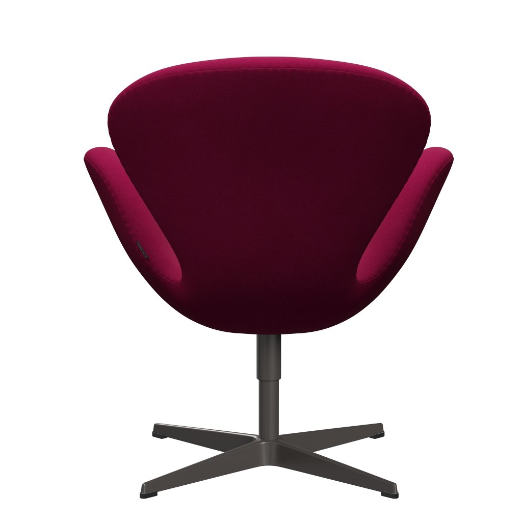 Fritz Hansen Swan Lounge, ciepły grafit/Divina Pink Dark