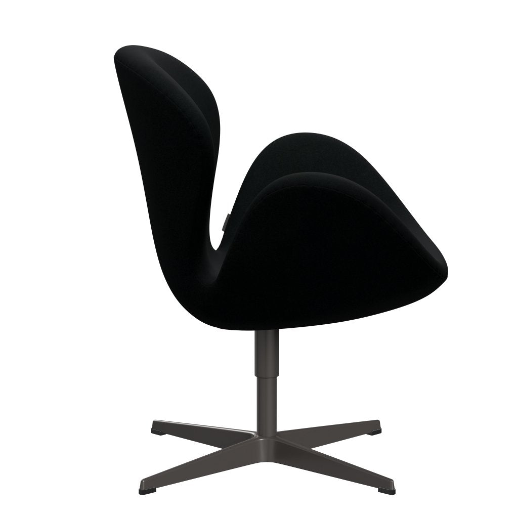 Fritz Hansen Swan Lounge, ciepły grafit/Divina Black