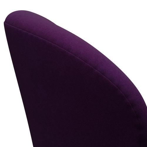 Fritz Hansen Swan Lounge krzesło, ciepły grafit/Divina Violet (696)