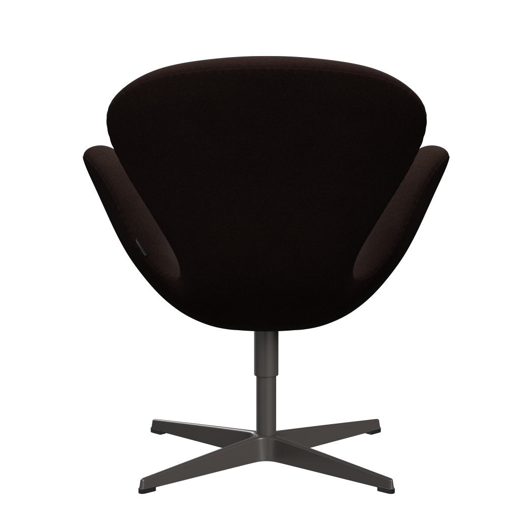 Fritz Hansen Swan Lounge, ciepły grafit/Divina Warm Brown