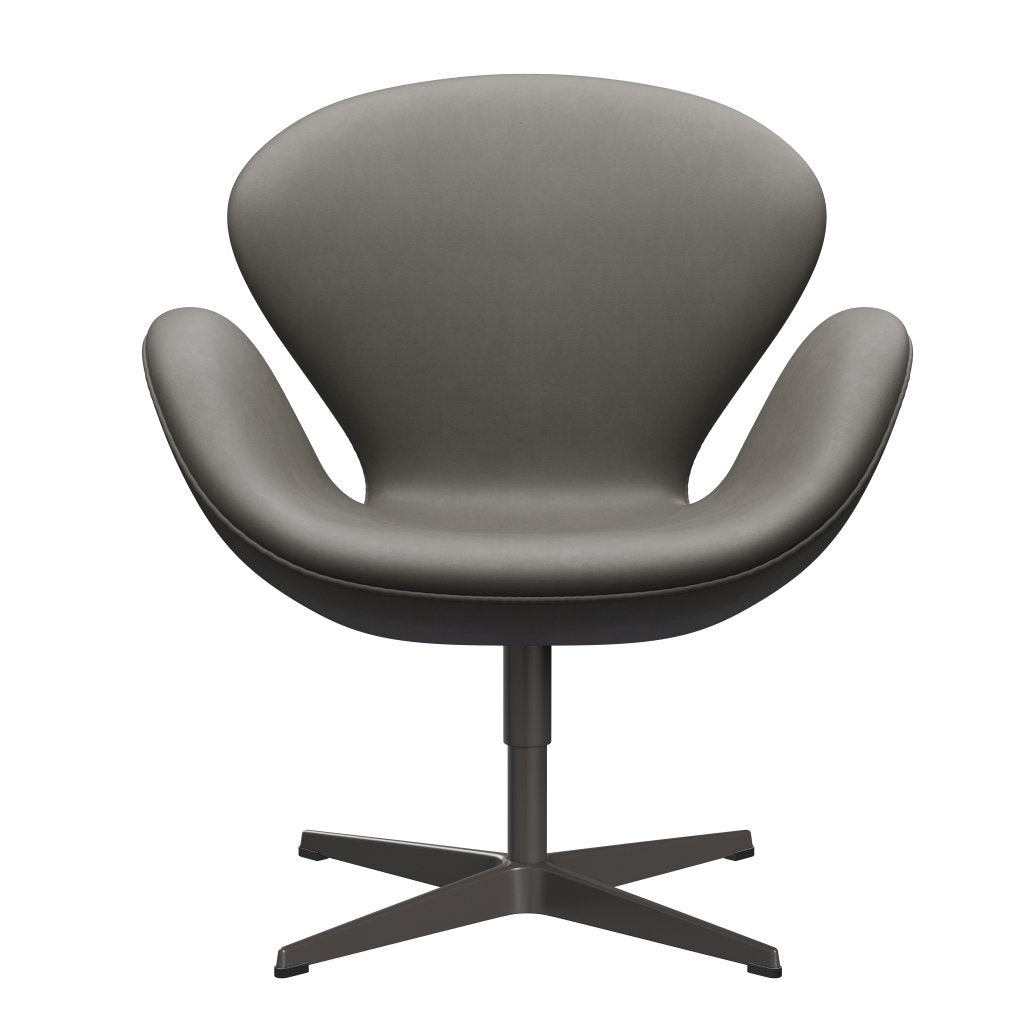 Fritz Hansen Swan Lounge Chair, Warm Graphite/Essential Lava