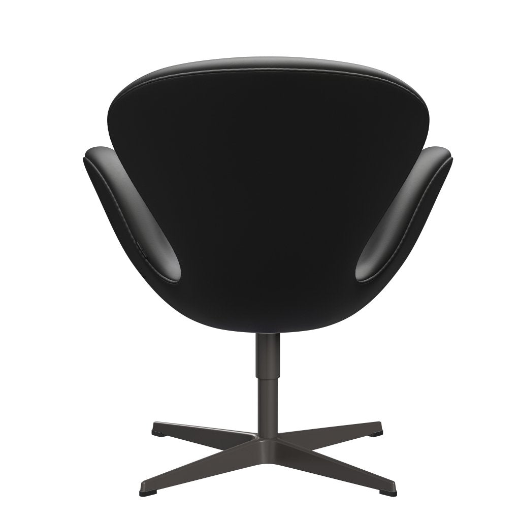 Fritz Hansen Swan Lounge Chair, Warm Graphite/Essential Black