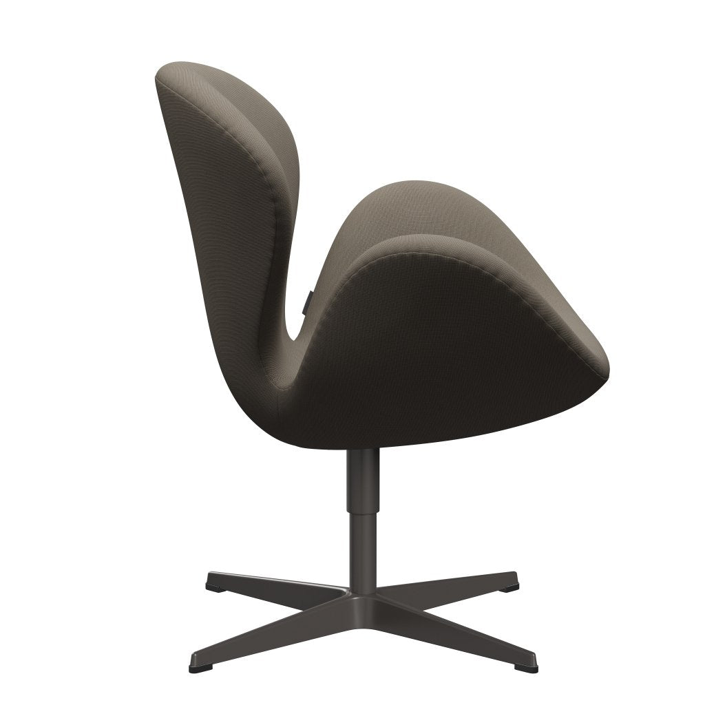 Fritz Hansen Swan Lounge Chair, Warm Graphite/Fame Beige (61003)