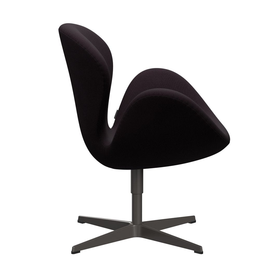 Fritz Hansen Swan Lounge Chair, Warm Graphite/Fame Brown (61108)