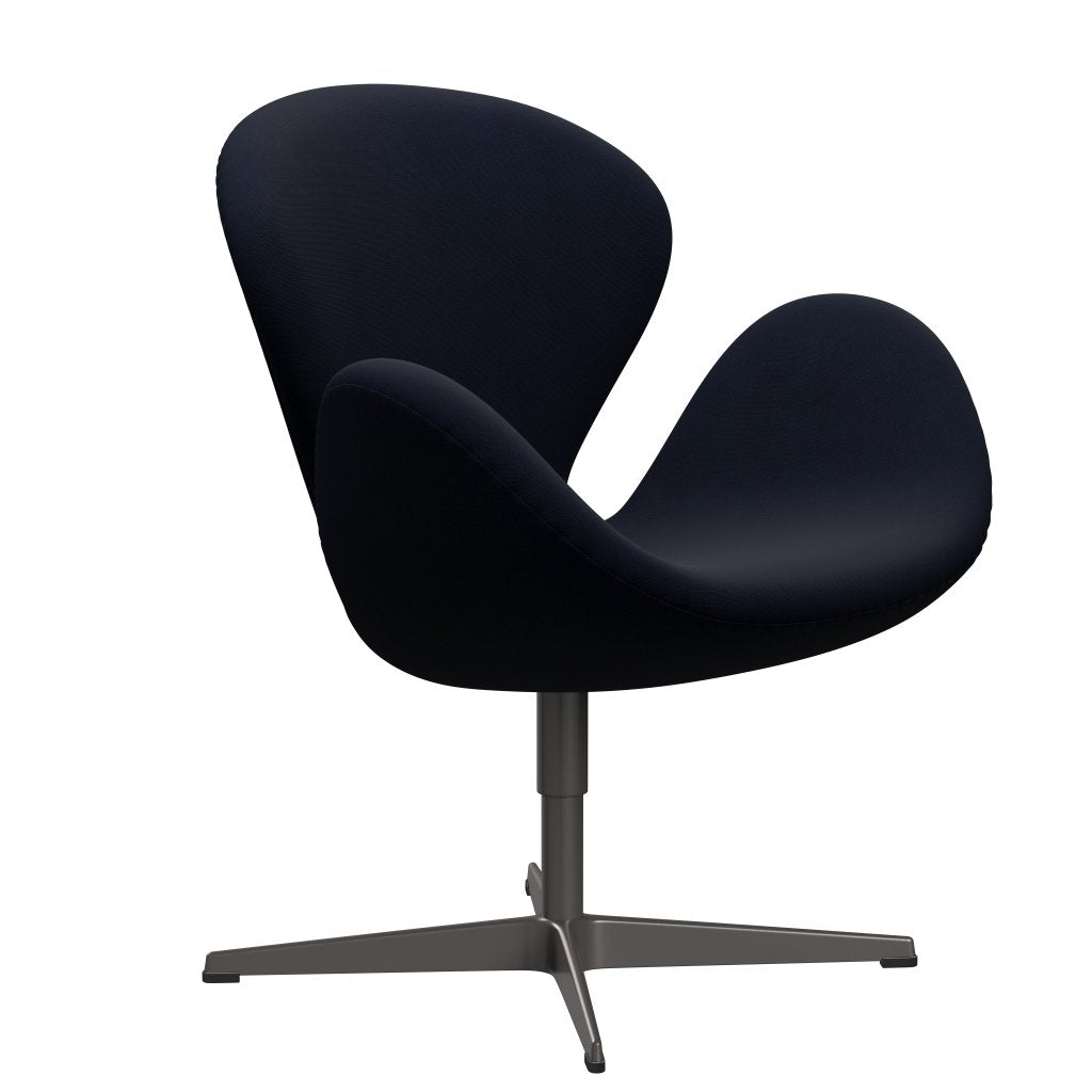 Fritz Hansen Swan Lounge Chair, Warm Graphite/Fame Navy (66061)