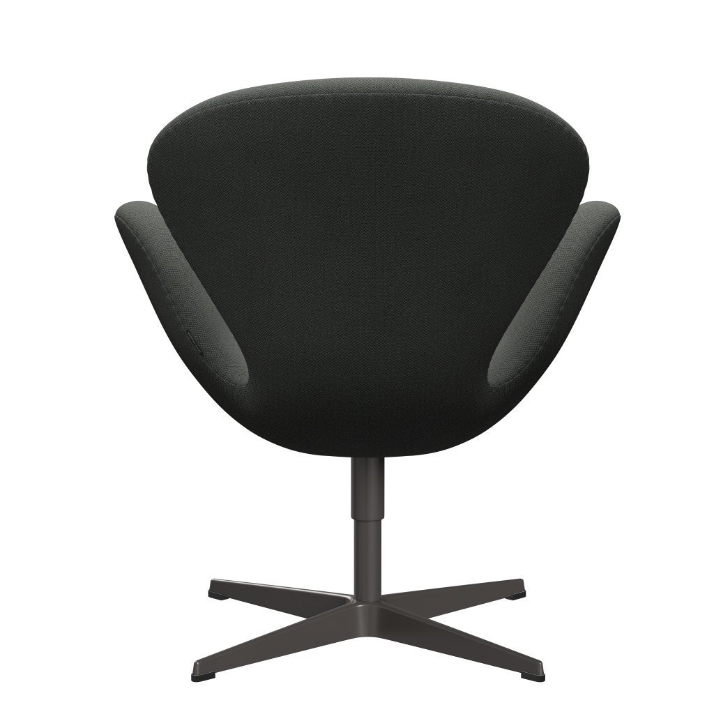 Fritz Hansen Swan Lounge Chair, Warm Graphite/Fiord Brown/Grey