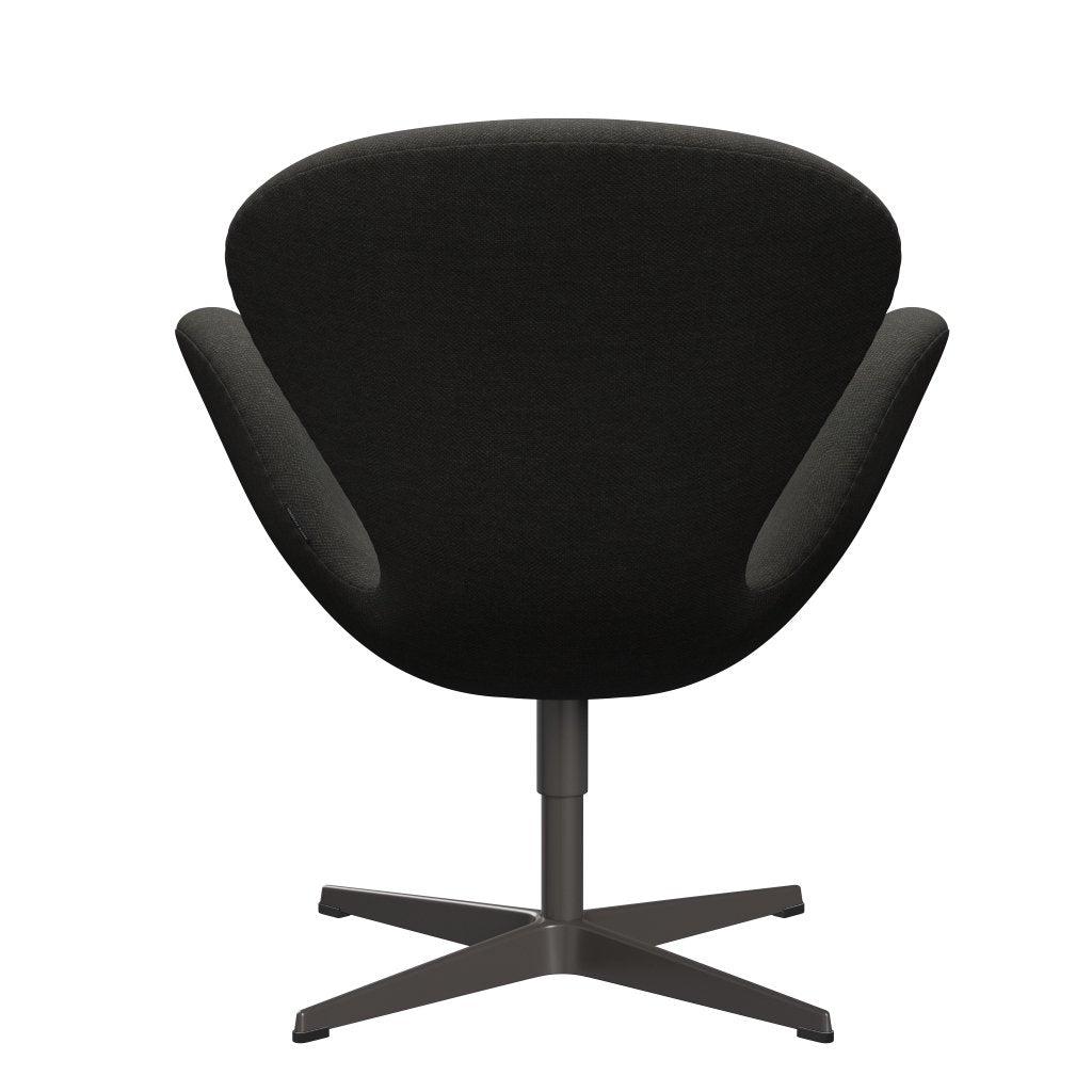 Fritz Hansen Swan Lounge Chair, Warm Graphite/Fiord Black/Brown