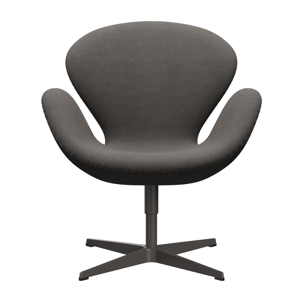 FRITZ HANSEN SWAN SALOUNGE, ciepły grafit/Hallingdal Grey Dark