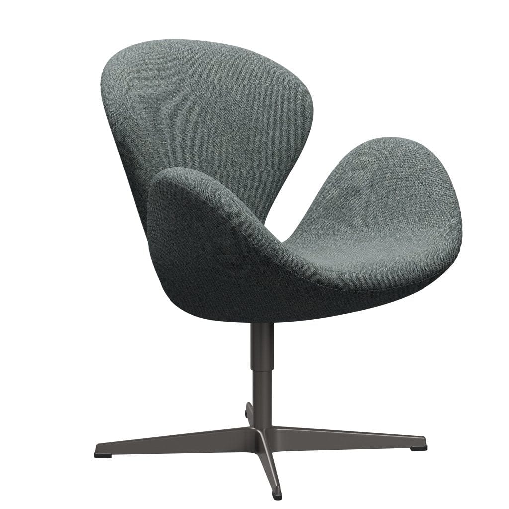 Fritz Hansen Swan Lounge Chair, Warm Graphite/Hallingdal Grey