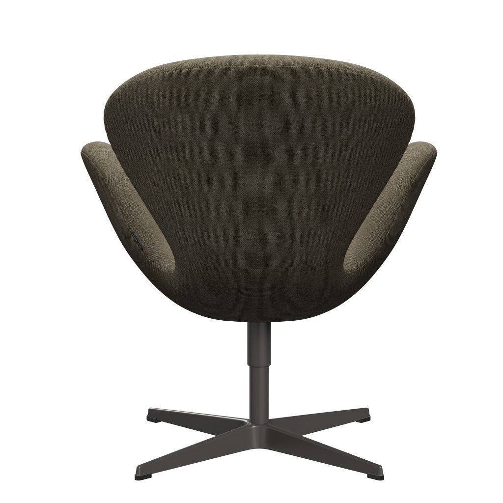 FRITZ HANSEN SWAN SALOUNGE, ciepły grafit/hallingdal Gray/Brown